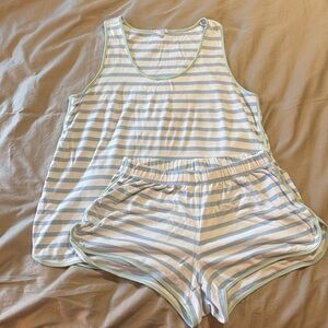 LAKE PAJAMAS - PIMA TANK SHORT SET - SIZE M